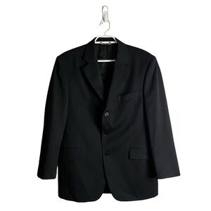 Britches Men's Black Notch Lapel Blazer